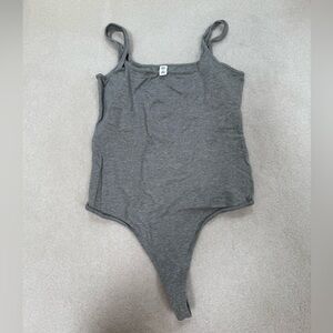 Grey Tank Bodysuit